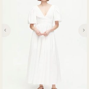 Rhode Margot dress in white